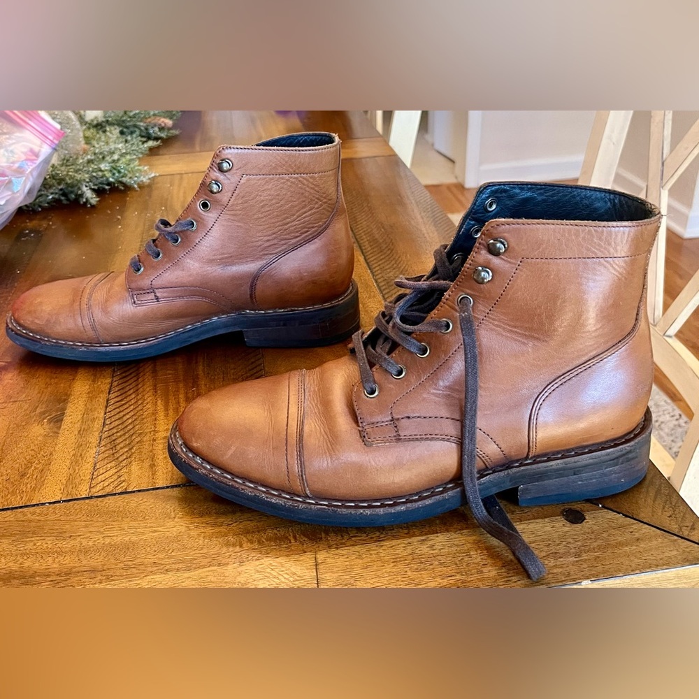 Thursday Boot Company Tan Leather Men's Boots